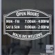 All Purpose Open Hours